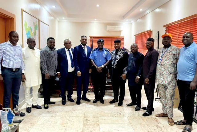 Amb. Mark Obi Leads Team On Courtesy Visit To Delta State Police Command